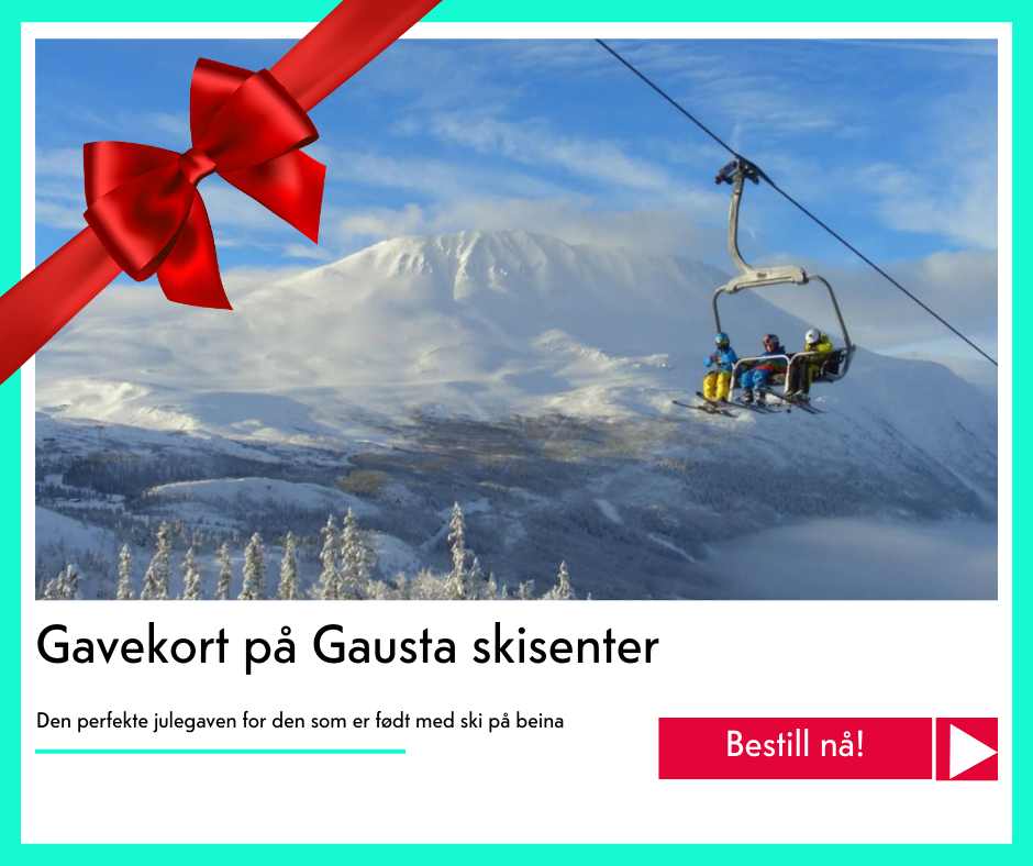 julegavekort på Gausta skisenter