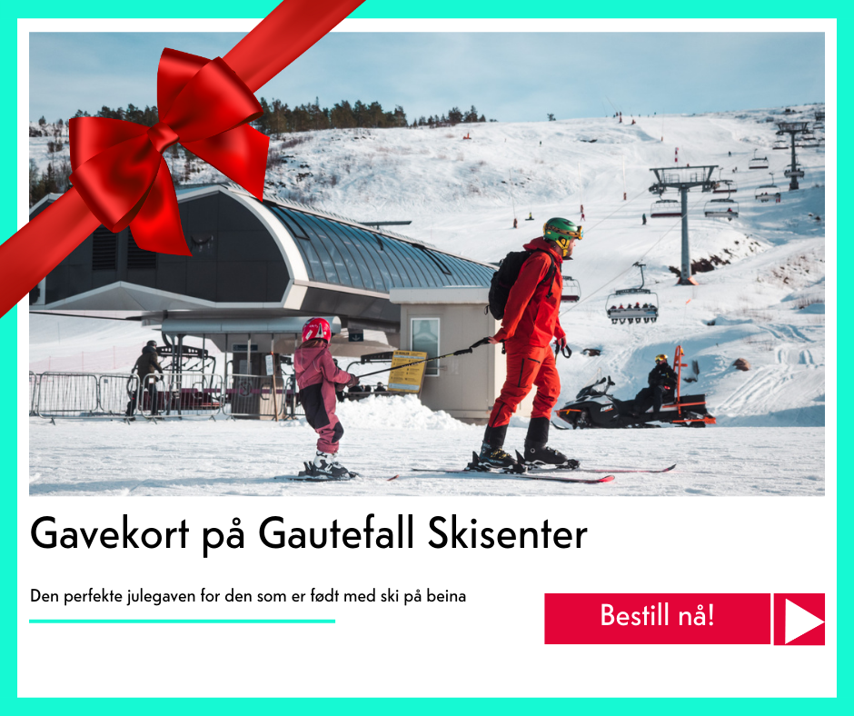 julegavekort på Gautefall skisenter