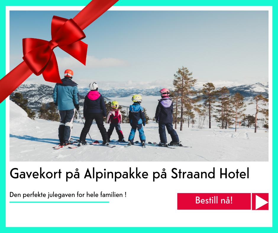 gavekort på Alpinpakke på Straand Hotel