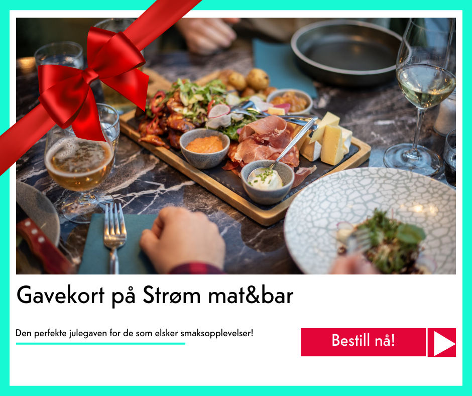 julegavekort på Strøm mat & bar