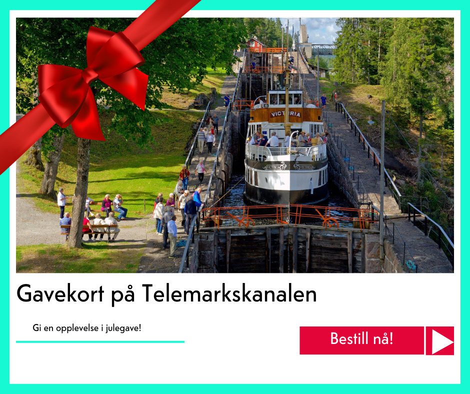 julegavekort på Telemarkskanalen