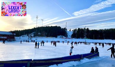 skøytebanen på Skien fritidspark