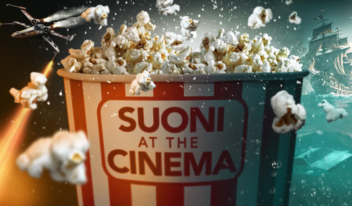 plakat til "Suoni at the cinema"