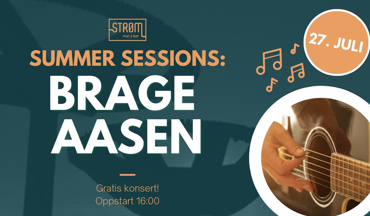 Summer Sessions: Brage Aasen på Strøm Mat & Bar