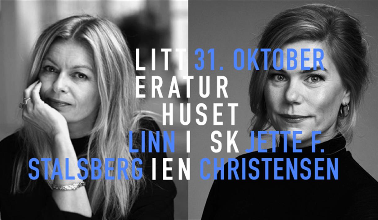 plakat til "Litteraturhuset"