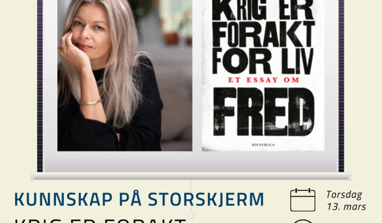 plakat til "Krig er forakt for liv "