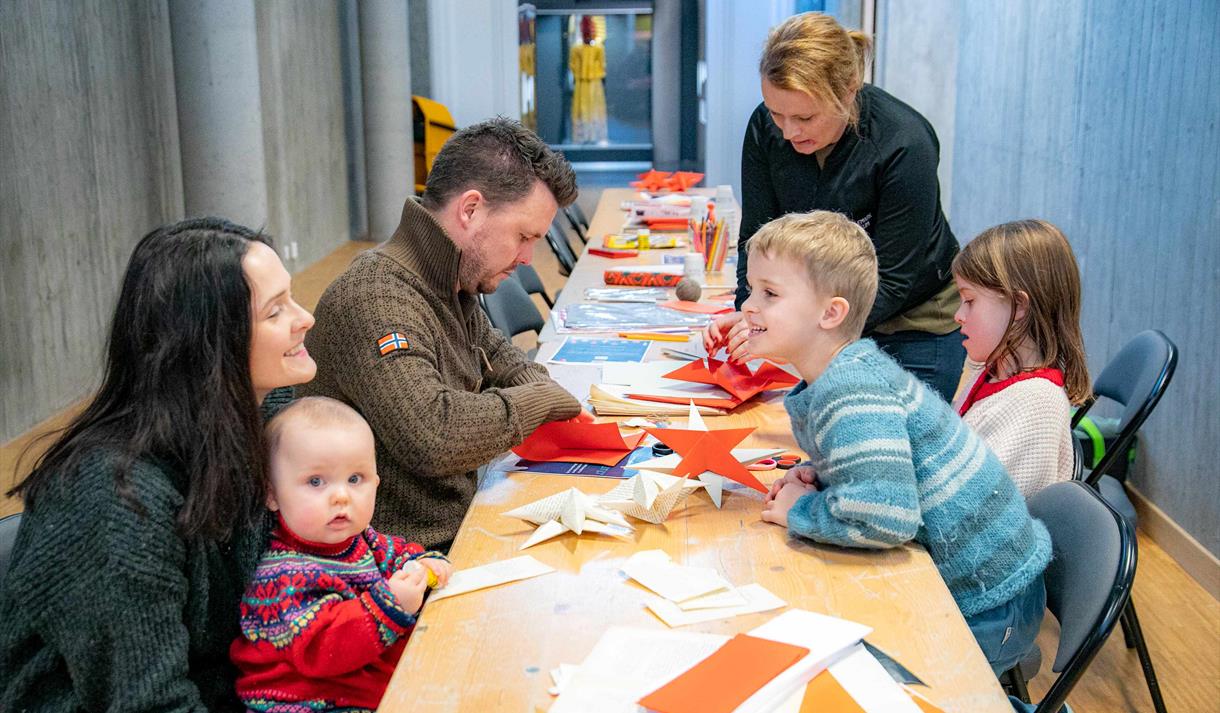 juleverksted på Telemark museum