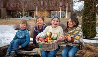 påskeaktiviteter for barn i Brekkeparken