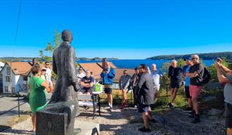 Munch vandring med Kutlur-kameratene i Kragerø