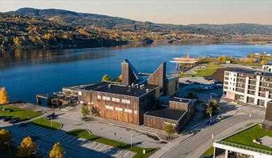 Bok og Blueshuset på Notodden